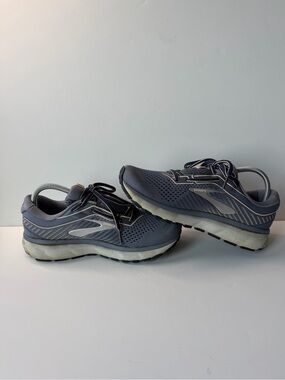 Brooks Ghost 12 Women's Size 8.5 B (Medium) Running Shoes Granite Peacoat Peach